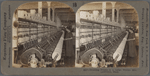 Doubling frame in a large woolen mill, Lawrence, Mass.