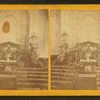 Decorated altar, Unitarian Church, Easter Sunday.