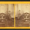 Decorated altar, Unitarian Church, Easter Sunday.