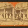 Bridal party at General Butler's, Lowell, Mass., July 31, 1870.