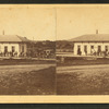 People at the railroad depot.