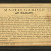 Maolis Garden at Nahant.