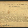 Maolis Garden at Nahant.