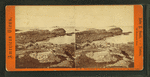 The shores of Nahant, Mass, Castle rock and Egg rock light.