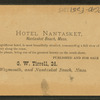 Hotel Nantasket, Nantasket Beach, Mass.