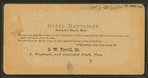 Hotel Nantasket, Nantasket Beach, Mass.