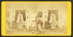 Interior view of a cottage.