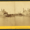 Transfer steamer "Maryland" on the beach at Vineyard Haven. Driven ashore by the storm on Tuesday, April 4th.