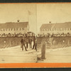Group of people at Oak Bluffs landing.