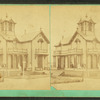 View of a large cottage.