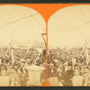 Large group of people gathered at Congregation Campground.