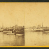 View of the Monohasett steamboat at Oak Bluff landing.