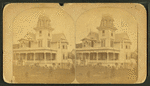 View of a large cottage.