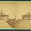 View of a gazebo.