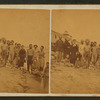 Group portrait on the beach.