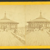 View of a gazebo.