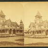 View of a large cottage.