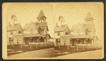 View of a large cottage.