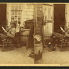 View of the Hermit (Fred Parker?) in a rocking chair.]