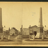 The Civil War monument.