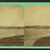 View of a town across a body of water.