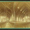 Interior view of Lawrence Catholic Church.