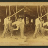 Men working in a wood shop.