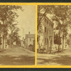 View of a residential street.