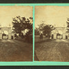 Cemetery gate.