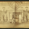 Interior of Odd Fellows Hall.