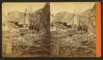 Debris from explosion.