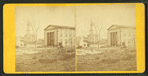 Town house and C.C. Church, Sandwich, Mass.