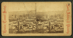 General view of North Adams showing commercial buildings, homes and churches.
