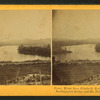 Conn. River from Elizabeth Rock near Northampton, northampton Bridge and Mt. Holyoak in the distance.