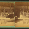 Model of the Mayflower.