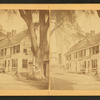 Old Gov. Bradford house, formerly located on Town Square.