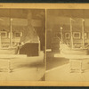 Model of the Mayflower.