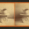 Pot & platter which belonged to Miles Standish.