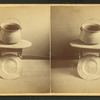 Pot & platter which belonged to Miles Standish.