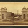 Canopy over Plymouth Rock.