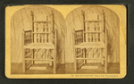 Elder Brewster's chair, Plymouth Hall.