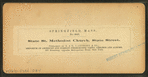 State St. Methodist Church, State Street.