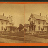 View of a house and a yard.