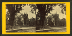 The soldiers' monument and Espicopal Church Stockbridge, (Mass.).