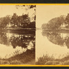 General view of Wakefield showing a lake.