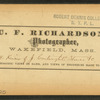 Ruins of J.H. Cartwright's store.