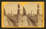 Balustrade of floral art garden.