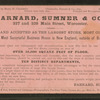 Women window-shopping at Barnard, Sumner & Co., Dry goods.