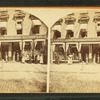 Women window-shopping at Barnard, Sumner & Co., Dry goods.