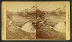 Washout at Cherry Valley--Smith's mill in the distance.